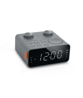 Muse Dual Alarm Clock Radio, M-17 LG, Alarm function, AUX in