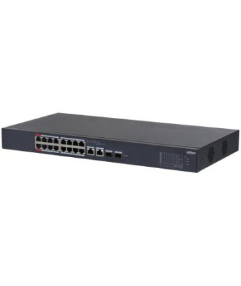 Switch DAHUA CS4218-16ET-240 Type L2 Desktop/pedestal 16x10Base-T / 100Base-TX PoE ports 16 DH-CS4218-16ET-240