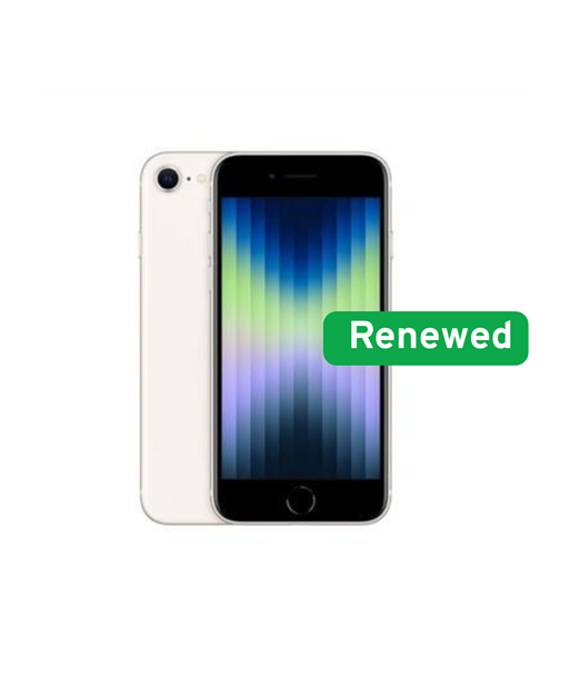 Apple Renew Grade C, iPhone SE (2nd Gen, 2020), White, 4.7", Retina HD, A13 Bionic, 3 GB, 64 GB, iOS