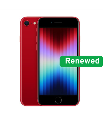 Apple Renew Grade C, iPhone SE (3rd Gen, 2022), Red, 4.7", Retina HD, A15 Bionic, 4 GB, 64 GB, iOS