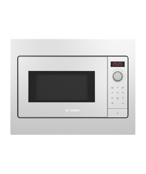 Bosch Microwave Oven BFL523MW3 Built-in, 800 W, White
