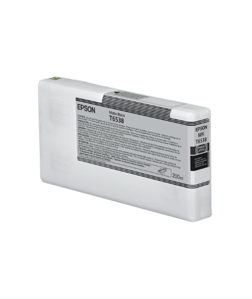 EPSON T65380N Matte Black Ink Cartridge (200ml), Epson C13T65380N, Epson UltraChrome High Dynamic Range, Matte black