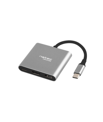 Natec Multi-Port Adapter, Fowler, USB-C, HDMI, USB 3.0