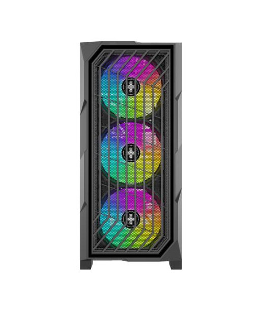 Case XILENCE ATX/micro ATX/Mini-ITX Black Midi Tower PC XILENT BREEZE II X812.ARGB