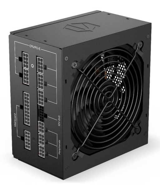 Power Supply ENDORFY SUPREMO FM6 850 Watts Efficiency 80 PLUS GOLD MTBF 100000 hours EY7A012