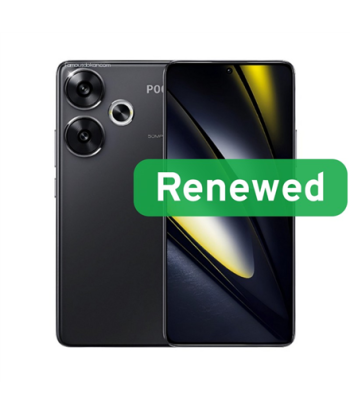 Grade A++, Poco F6, 6.67" AMOLED, 5G, 512GB, Black, Android, Poco Renewed