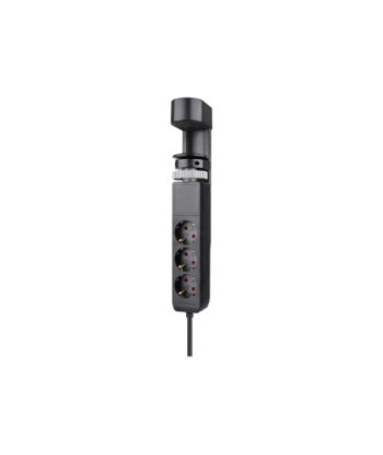 Neomounts DS22-840BL6 Desk socket with clamp and USB-C and USB-A ports - Quick charge | Neomounts