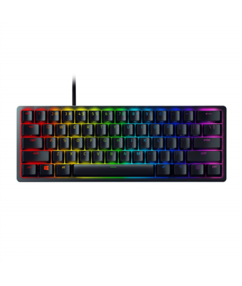 Mänguklaviatuur Razer, Huntsman Mini, Black, Wired, RGB LED light, US, Linear Optical RED