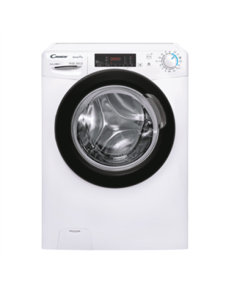 Pesumasin kuivatiga Candy, CSHW4645TWB3/1-S, Energy efficiency class C/E, Front loading, Washing capacity 6 kg, 1400