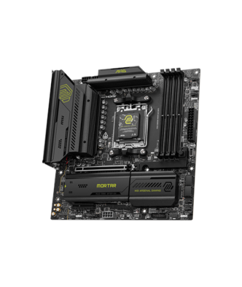 MSI MAG B850M MORTAR WIFI, Processor family AMD, Processor socket AM5, DDR5, Supported hard disk drive interfaces SATA, M.2