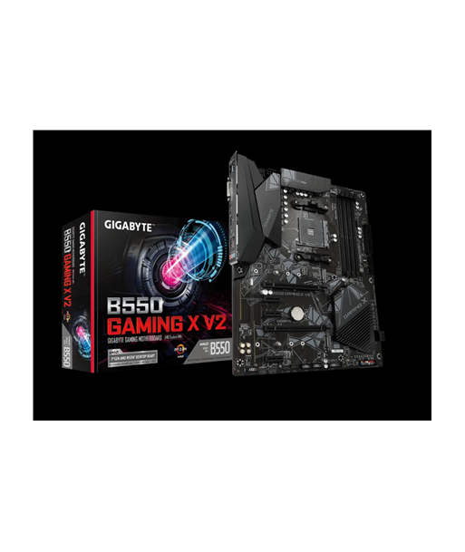 Gigabyte B550 GAMING X V2 Processor family AMD, Processor socket AM4, DDR4 DIMM, Memory slots 4, Chipset AMD B, ATX