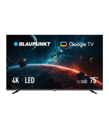 Blaupunkt LED TV, 75UGC5500S, 75, Smart TV, Google TV, UHD, Black