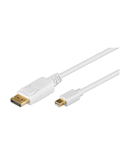 Goobay Mini DisplayPort adapter cable 1.2 52858 1 m, Gold-Plated connectors