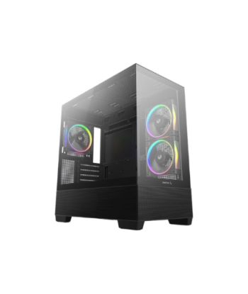 Deepcool CG380 3F MIDI TOWER CASE, Black