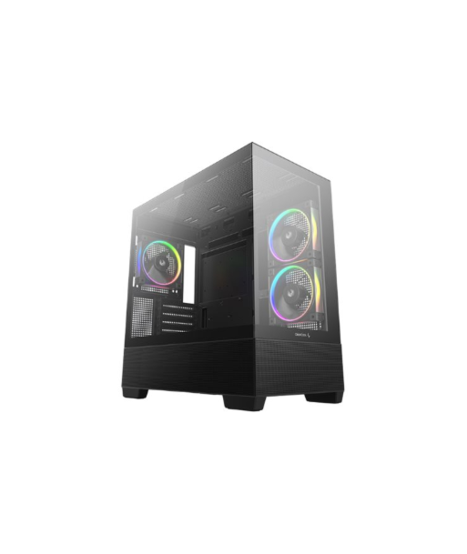 Deepcool CG380 3F MIDI TOWER CASE, Black