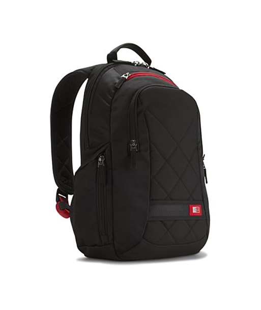 Case Logic DLBP114K Fits up to size 14.1", Black, Backpack,