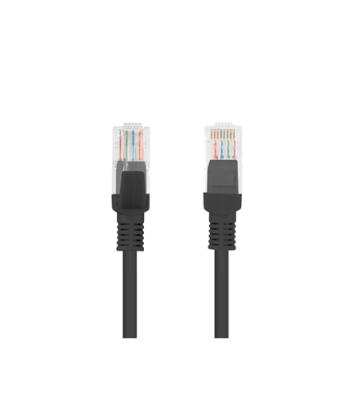 Lanberg Patchcord CAT.5E UTP Fluke Passed | PCU5-10CC-2000-BK | 20 m