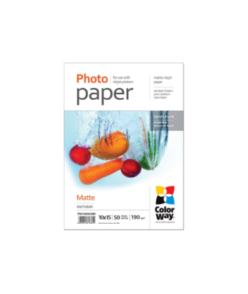 190 g/m² | 10x15 | Matte Photo Paper