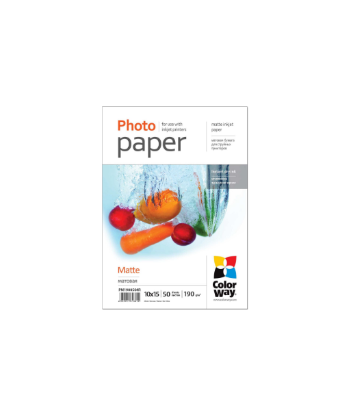190 g/m² | 10x15 | Matte Photo Paper