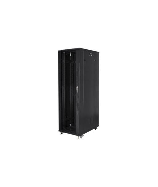 Lanberg, Rack cabinet 19" free-standing 42U/800x1000 (flat pack), FF01-8042-12B, Black
