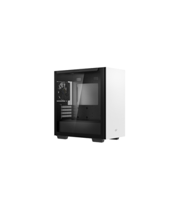 Deepcool MACUBE 110 WH White, mATX, 4, USB3.0x2, Audiox1, ABS+SPCC+Tempered Glass, 1×120mm DC fan