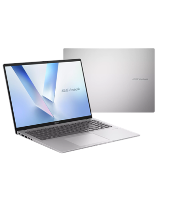Asus Vivobook 16 M1607KA-MB150W, Cool Silver, 16", IPS, WUXGA, 1920 x 1200 pixels, Anti-glare, AMD Ryzen AI 5, 330, 16 GB