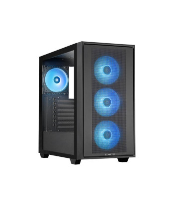 Case CHIEFTEC HUNTER 3 MidiTower Case product features Transparent panel Not included ATX EATX MicroATX MiniITX Colour Black