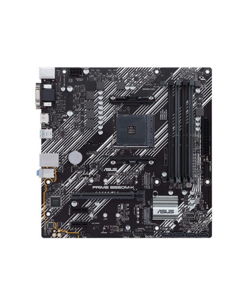 Asus PRIME B550M-K Memory slots 4, Processor family AMD, Micro ATX, DDR4, Processor socket AM4, Chipset AMD B