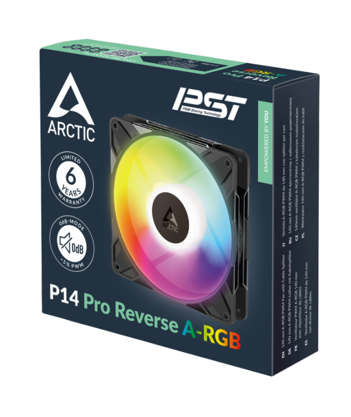 CASE FAN 140MM P14 PRO REVERSE/A-RGB ACFAN00323A ARCTIC