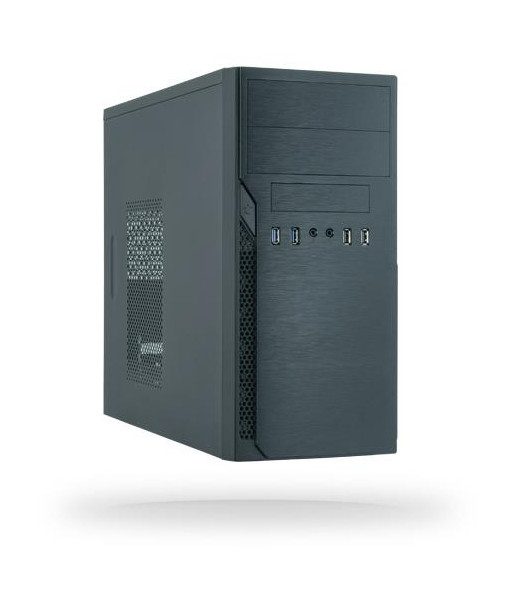 Case CHIEFTEC HO-12B MidiTower Not included MicroATX Colour Black HO-12B-OP