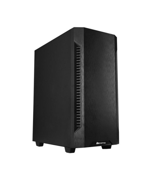 Case CHIEFTEC ELOX MidiTower Not included ATX MicroATX MiniITX Colour Black AS-01B-OP