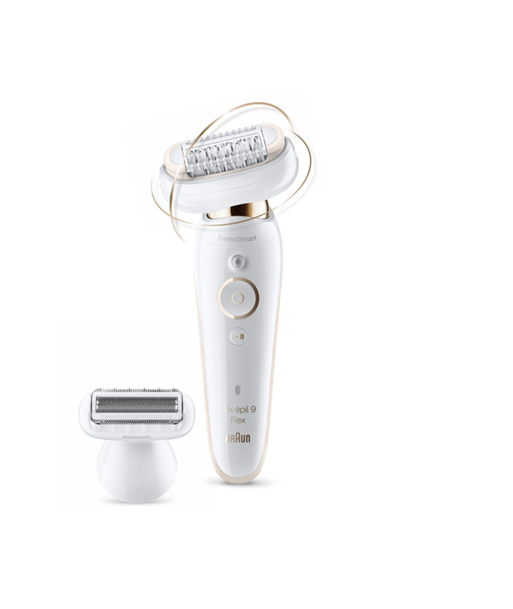Braun, Epilator, Silk-epil 9 Flex SES9002, Operating time (max) 40 min, Bulb lifetime (flashes) Not applicable, Number of