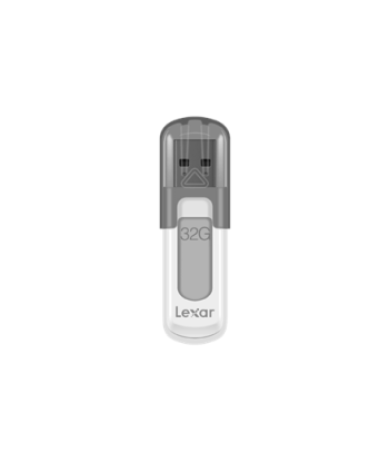 Lexar, Flash drive, JumpDrive V100, 32 GB, USB 3.0, Grey