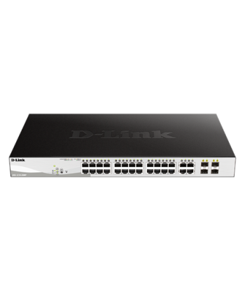 D-Link DGS-1210-28MP 28-Port Gigabit Smart Managed PoE+ Switch