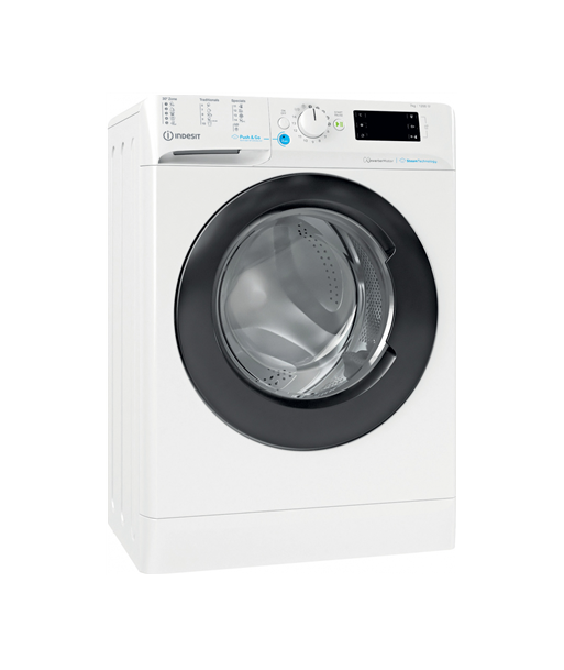 INDESIT, BWSE 71295X WBV EU, Energy efficiency class B, Front loading, Washing capacity 7 kg, 1200 RPM, Depth