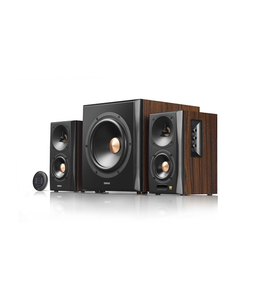 Edifier, Bluetooth Speaker, S360DB, Bluetooth, Dark Brown/Black, 150 W