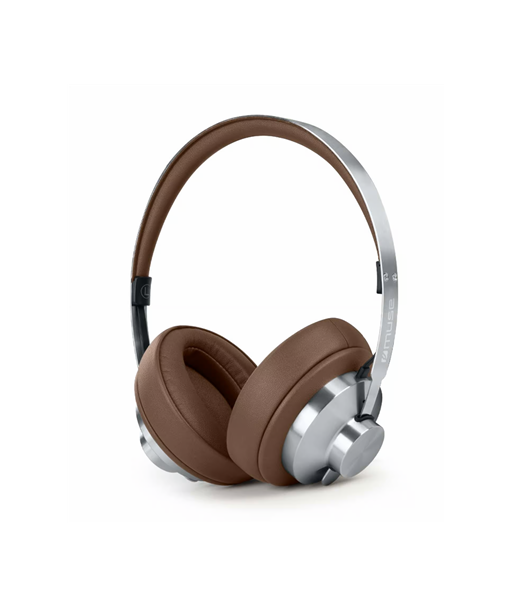 Muse, M-298 SBR, Bluetooth, ANC, Brown/Silver