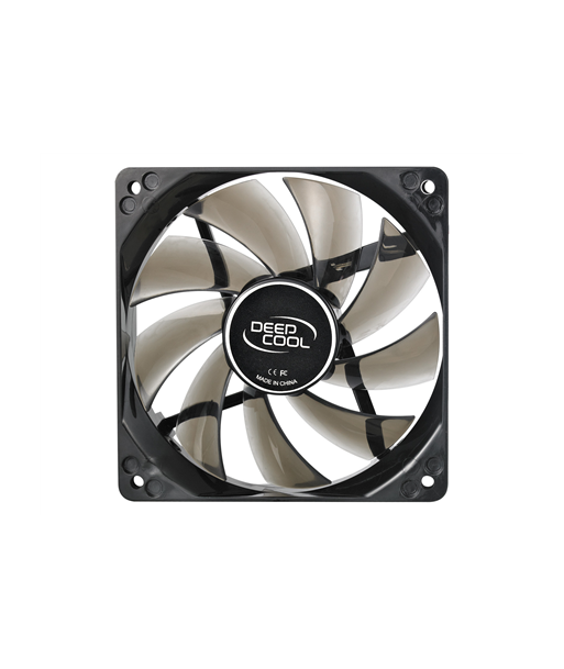 120 mm case ventilation fan,"Wind Blade 120", transparent, hydro bearing,4 LED's | Deepcool