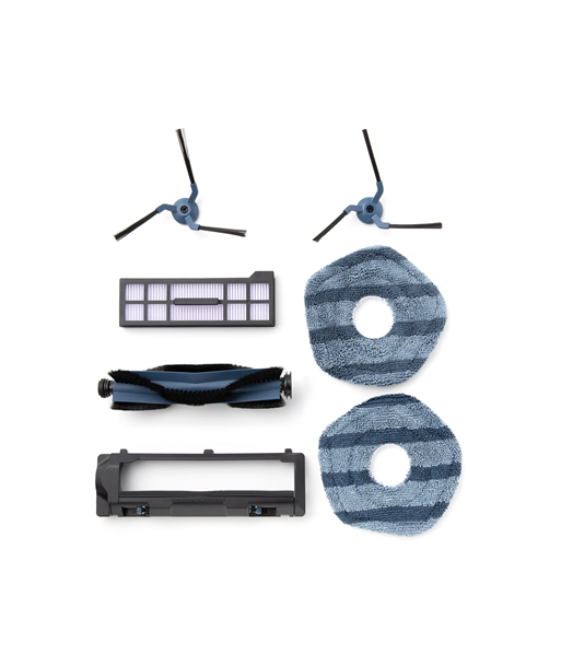 Anker Eufy | Replacement Parts Kit for eufy X10 Pro Omni Robot Vacuum, Roller Brush with Bristles and Rubber, Brush Guard, 2