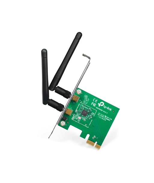 TP-LINK TL-WN881ND PCI Express Adapter, 2.4GHz, 802.11n, 300Mbps, 1xDetachable antenna 2dBi