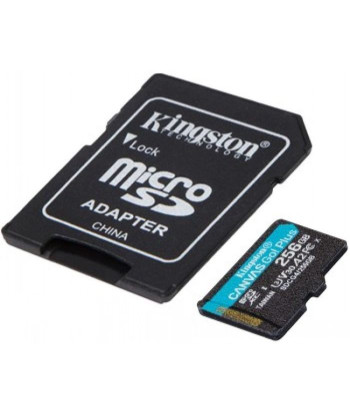 Kingston Canvas Go! Plus Gen4  256GB Micro-SDXC+ ADAP