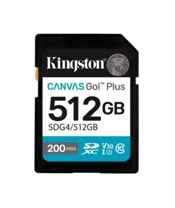 Kingston Canvas Go! Plus Gen4  512GB SDXC