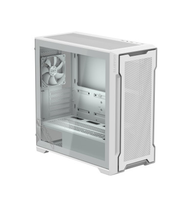 Case GIGABYTE GB-C102GI MidiTower Case product features Transparent panel Not included MicroATX MiniITX Colour White C102GI