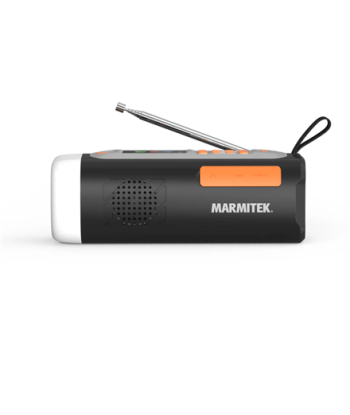 Marmitek RESQ 200 outdoor radio, Black | Marmitek