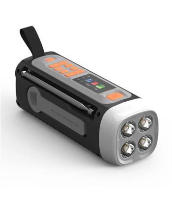 Marmitek RESQ 200 outdoor radio, Black | Marmitek