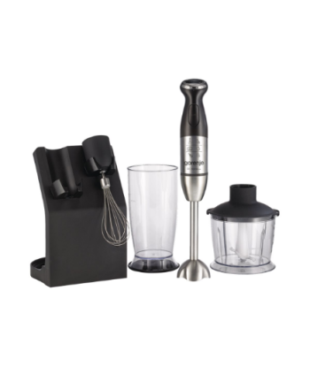 Gorenje, Blender, HBC807QB, Hand Blender, 800 W, Jar material Plastic, Jar capacity 0.5 L, Chopper, Black