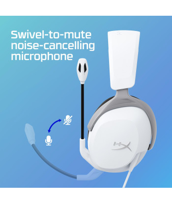 HEADSET HYPERX CLOUD STINGER 2/CORE PS WHITE 6H9B5AA HYPERX