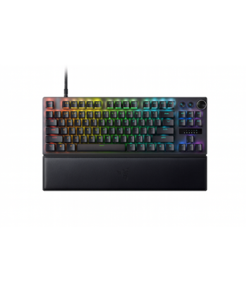 Razer Huntsman V3 Pro Tenkeyless 8KHz, Gaming keyboard, Wired, US, Black, USB Type-C, Razer Analog Optical Switch Gen-2