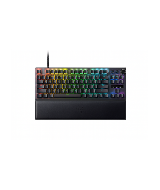 Mänguklaviatuur Razer Huntsman V3 Pro Tenkeyless 8KHz, Wired, US, Black, USB Type-C, Razer Analog Optical Switch Gen-2