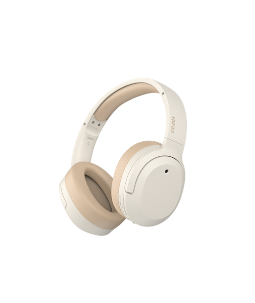 Kõrvaklapid Edifier, Wireless Over-Ear, W820NB Plus, Built-in microphone, Bluetooth, ANC, Ivory